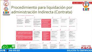 𝗖𝗨RSO GRATUITO RECEPCIÓN Y LIQUIDACIÓN DE OBRAS POR CONTRATA📚 [upl. by Zollie]