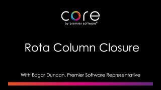 CORE  Rota Column Closure [upl. by Anitreb]