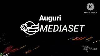 Auguri mediaset logo 76786 [upl. by Suirauqed]