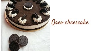 Oreo cheescake [upl. by Ehctav]