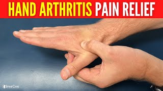 How to Relieve Hand Arthritis Pain in 30 SECONDS [upl. by Eninahpets]