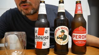 ASMR PO POLSKU – Włoskie Piwo – Birra Moretti Peroni Ichnusa [upl. by Htebharas]