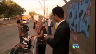 Homem se levanta de cadeira de rodas ao vivo no Bom Dia Mirante [upl. by Eolanda]