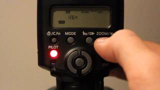 How to use all the functions on your Canon 430EXII Speedlite [upl. by Yoral]