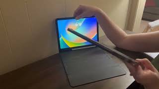 CHESONA iPad Air 11 Inch Case with Keyboard Review [upl. by Nomyt255]