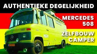 Klassieke Mercedes 508 Duitse ambulance omgebouwd tot camper [upl. by Deny]