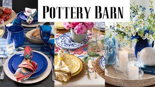 SUMMER POTTERY BARN COLLECTION ELEGANT SUMMER HOME DECOR [upl. by Heurlin]