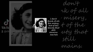 Ann Frank Lest We Forget [upl. by Alegnad]