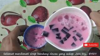 Cara Buat Air Sirap Bandung Cincau [upl. by Anima]