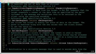 Pluralsight Sample  Demo Generating Python Classes for gNMI Objects [upl. by Vidovik26]