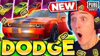 NEW DODGE CAR CRATE OPENING  PUBG MOBILE [upl. by Don243]