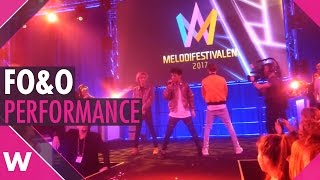 FOampO quotGotta Thing About Youquot Live  Melodifestivalen 2017 After Party [upl. by Boarer]