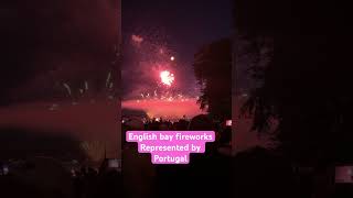 English Bay Fireworks 💥 represented by Portugal fireworks portugal youtubeshorts vivia al a [upl. by Lubow]