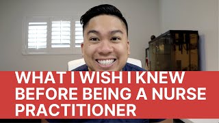 Top 5 Things I Wish I Knew Before Being a Nurse Practitioner [upl. by Grimaud311]