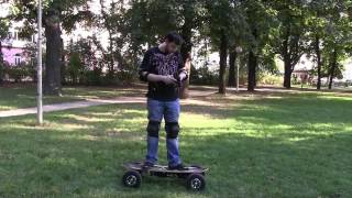 beonX Dirt ElektroSkateboard im futurezone Test [upl. by Potter]