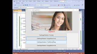 ccli windows forms button TextImageRelation visual studio code [upl. by Allie]