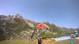 Tandem Paraglide Launch Chamonix [upl. by Girard]