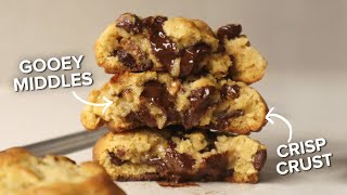 Levain Bakery Inspired Chunky Chocolate Chip Cookies Recipe [upl. by Natty]