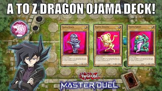 Ojama Deck OTK  AZ Dragon Buster Cannon Infinite Negates  YuGiOh Master Duel [upl. by Rol593]