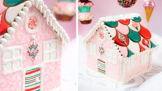 Reviewing a PreBuilt Gingerbread House Kit [upl. by Hesky]