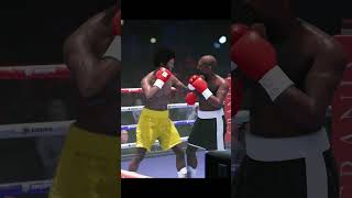 Watch Tommy Hearns KO Marvin Hagler  Undisputed Boxing Game shorts [upl. by Lussier]