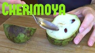 Cherimoya Review  Weird Fruit Explorer  Episode 26 [upl. by Katzir]