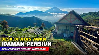 DESA IMPIAN PENSIUN  Pemandangan Alam Desa Pegunungan  Cerita Desa Parikesit Kejajar Wonosobo [upl. by Aveneg807]