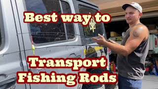 Best Method to Transport a Fishing Rod with your Jeep Suparee Roof Rack [upl. by Faletti]