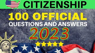 US Citizenship 20242025 Official 100 Civics Test Questions 2x Easy Answers USCIS Ciudadania [upl. by Kono]