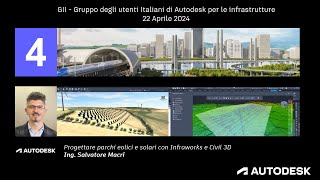 La progettazione di parchi eolici e solari con Autodesk Infraworks Civil 3D e Grading Optimization [upl. by Llenaej]