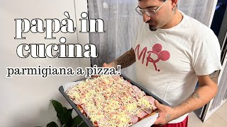 Parmigiana scomposta o pizza di parmigiana Papà in cucina👨🏻‍🍳 [upl. by Fayette823]