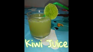 How to make KIWI Juice [upl. by Alesram]