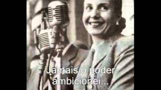 Não chores por mim Argentina Evita Perón [upl. by Hernandez]