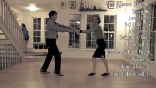 Learn to Swing Dance Lindy Hop  Level 2 Lesson 2 Lindy Hop  Shauna Marble  Lindy Ladder [upl. by Nastassia364]