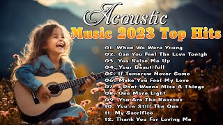 ACOUSTIC SONGS  ACOUSTIC MUSIC 2023 TOP HITS  SIMPLY MUSIC [upl. by Ecneps]