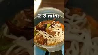 How to Cook LeftOver Roasted Peking Duck  Udon Noodle Soup shorts youtubeshorts [upl. by Helali]