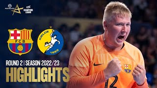 Barça vs Lomza Industria Kielce  HIGHLIGHTS  Round 2  Machineseeker EHF Champions League 202223 [upl. by Doggett]