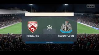 ACSF Morecambe vs Newcastle United [upl. by Llenehc]