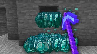 Minecraft But The Item Drops Are Multiplied Every Time You Mine [upl. by Libbie]