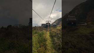 Dormant Volcano 🌋 view from Cable Car 🚡 japan shortsjapan [upl. by Nananne]