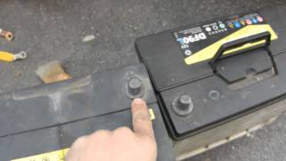 Hyundai Starex Gets Battery replaced part1 [upl. by Gallenz]