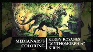 Mythomorphia Kirin by Kerby Rosanes  SpeedColoring  Мифоморфозы Кирин [upl. by Mcdade]