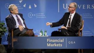 George Soros Lecture Series Financial Markets QampA [upl. by Brendis]