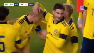 Sweden U21 40 Luxembourg U21 All Goals  Todos Los Goles Euro U21  Qualification 2021 [upl. by Milka122]