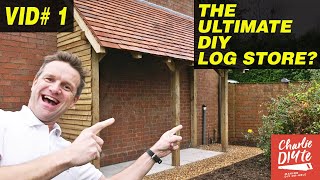 How to Build a DIY Log Store [upl. by Byrann]