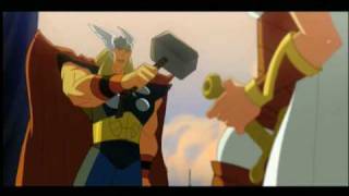 Hulk Vs Thor Animated Film Hulk Gets the Hammer [upl. by Naro108]