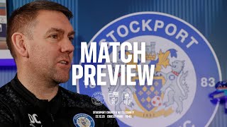 Match Preview  Dave Challinor  Stockport County Vs Notts County  202324 [upl. by Nivlam]