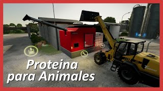 El Villarejo  Como Obtener Proteína para Animales  FeedMaster  FS22 [upl. by Bertero]