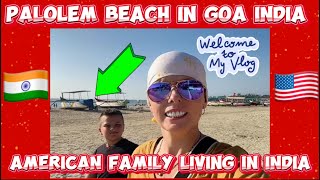 AMERICAN VISITING PALOLEM BEACH GOA trending vlog viral [upl. by Clywd]