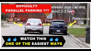 PARALLEL PARKING Easy and Simple  Method 1  How to do Parallel Parking  Toronto Drivers [upl. by Araccot]